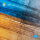 Concrete plates With Ukrainian flag - Acrylic 3 mm (280 x 180 mm) (170 g)