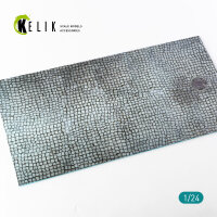 Paving stone road Base - Acrylic 3 mm (180 x 357 mm) (210 g)