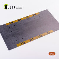 F1 Garage Type 1 Base - Acrylic 3 mm (180 x 357 mm) (210...