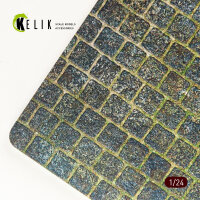 Cobblestone road 1910s-1930s Base - Acrylic 3 mm (280 x 180 mm) (170 g)