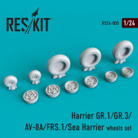 Harrier GR.1/GR.3/AV-8A/FRS.1/Sea Harrier wheels set