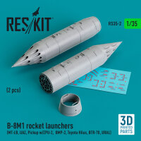 B-8M1 rocket launchers (2 pcs) (MT-LB, UAZ, Pickup...
