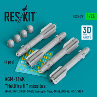 AGM-114K Hellfire II missiles (4 pcs) (AH-64, AH-1,...