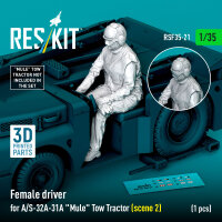 Female driver for A/S-32A-31A Mule Tow Tractor (scene 2)...
