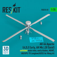 AH-64 Apache (A,D,E Early, AH Mk.I,DI Saraf) unfolded...