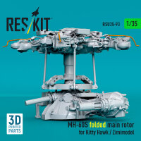 MH-60S folded main rotor for Kitty Hawk / Zimimodel (3D...