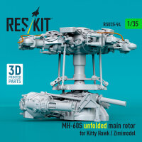 MH-60S unfolded main rotor for Kitty Hawk / Zimimodel (3D Printed)