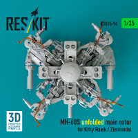 MH-60S unfolded main rotor for Kitty Hawk / Zimimodel (3D Printed)