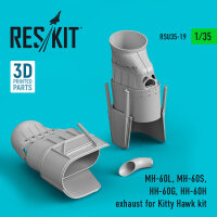 MH-60L, MH-60S, HH-60G, HH-60H exhaust for Kitty Hawk /...