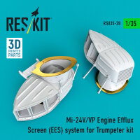 Mi-24 (V,VP) Engine Efflux Screen (EES) system for...