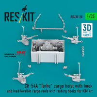CH-54A Tarhe cargo hoist with hook and load leveller...