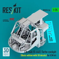 CH-54A (S-64E) Tarhe cockpit (Basic edition with 3D...
