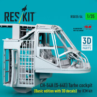 CH-54A (S-64E) Tarhe cockpit (Basic edition with 3D...