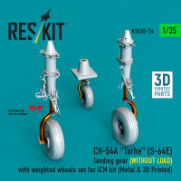 CH-54A Tarhe(S-64E) landing gear (WITHOUT LOAD) with...
