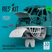 CH-54A Tarhe radio equipment compartment (3D Printed) for...