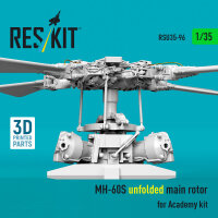 MH-60S unfolded main rotor (3D Printed) for Academy