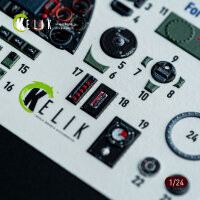 Spitfire Mk VIII interior 3D decals for Airfix kit