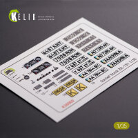 ZiL-131 series interior and exterior 3D decals for any kit