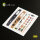 Opel Blitz 3ton 4x2 interior 3D decals for Tamiya kit
