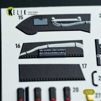 CH-54A Tarhe interior 3D decals for ICM kit