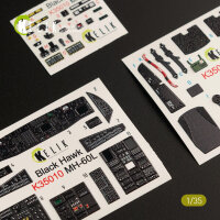 MH-60L Black Hawk interior 3D decals for Kitty Hawk /...