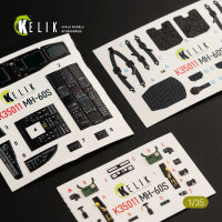 MH-60S Knight Hawk interior 3D decals for Kitty Hawk /...