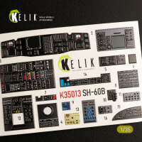SH-60B interior 3D decals for Kitty Hawk / Zimimodel kit