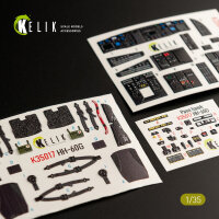 HH-60G Pave Hawk interior 3D decals for Kitty Hawk /...