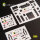 AH-64D Apache interior 3D decals for Takom kit