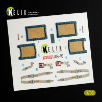 AH-1G Cobra interior 3D decals for ICM kit