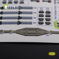 “HUMVEE” HMMWV M1036 with TOW Desert version Interior 3D Decal for Italeri kit