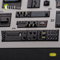 AH-64D Apache interior 3D decals for Meng kit