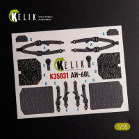 UH-60L interior 3D decals for Academy kit