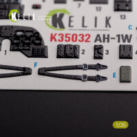 AH-1W interior 3D decals for Academy kit