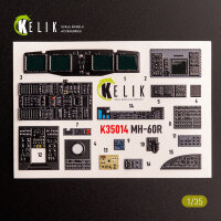 MH-60R interior 3D decals for Kitty Hawk kit