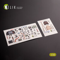 Spitfire Mk.VB - interior 3D decals for Border Models kit