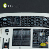 S-64E Skycrane - interior 3D decals for ICM kit