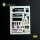 S-64E Skycrane - interior 3D decals for ICM kit