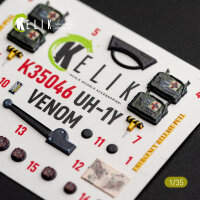 UH-1Y VENOM - interior 3D decals for Trumpeter
