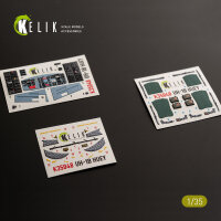 UH-1B HUEY - interior 3D decals for Trumpeter