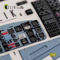 UH-1B HUEY - interior 3D decals for Trumpeter