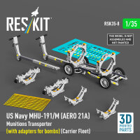 US NAVY MHU-191/M (AERO 21A) Munitions Transporter (with...