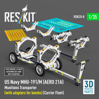 US NAVY MHU-191/M (AERO 21A) Munitions Transporter (with...