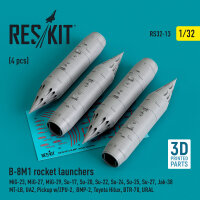 B-8M1 rocket launchers (4 pcs) (MiG-23/27/29,...