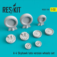 A-4 Skyhawk late version wheels set