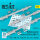 Multiple ejector racks A/A37B-6 (MER-7) (3 pcs) (F-4, F-100, F-5, F-105, F-8, A-4, A-7, A-10, Kfir)