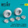 Hawker Tempest/Typhoon wheels set type 2 (weighted)