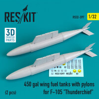 450 gal wing fuel tanks with pylons for F-105...
