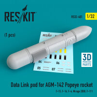 Data Link pod for AGM-142 Popeye rocket (F-15, F-16, F-4,...