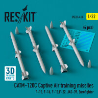 CATM-120C Captive air training missiles (4 pcs) (F-15,...